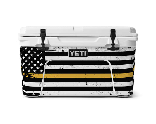 YETI 45 Full Wrap American Flag Support Our Heroes