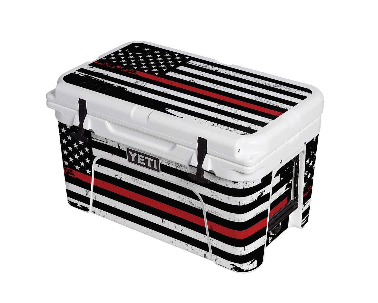 YETI 45 Full Wrap American Flag Support Our Heroes