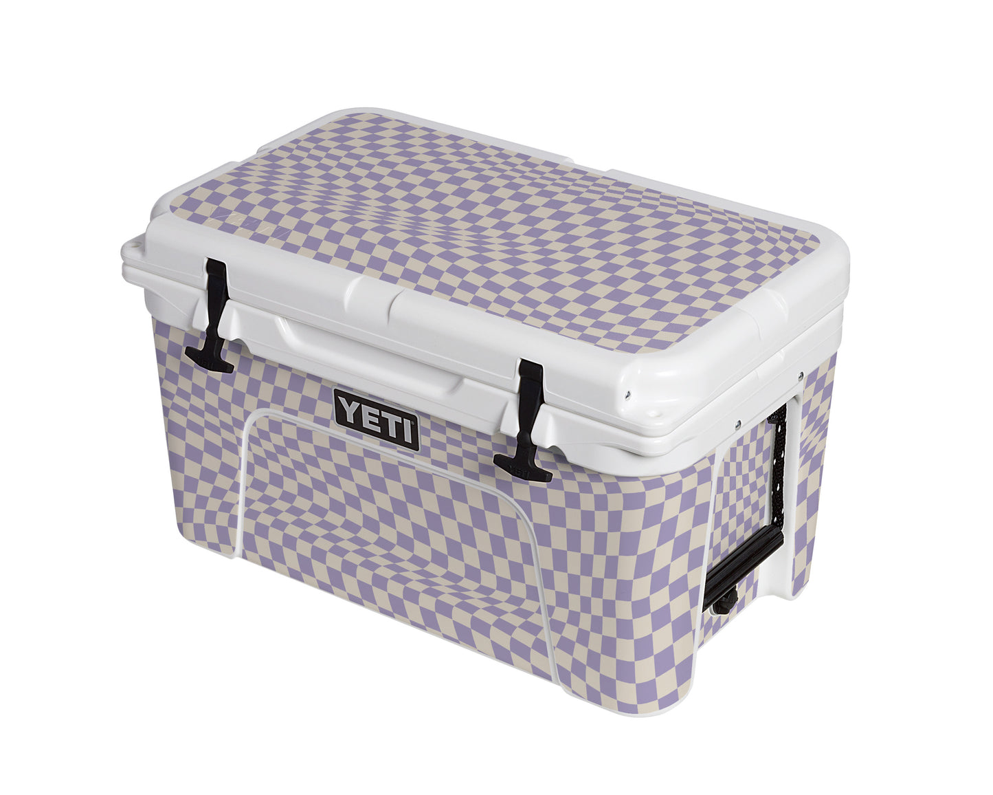 YETI Full Wrap Wavy Check Lilac