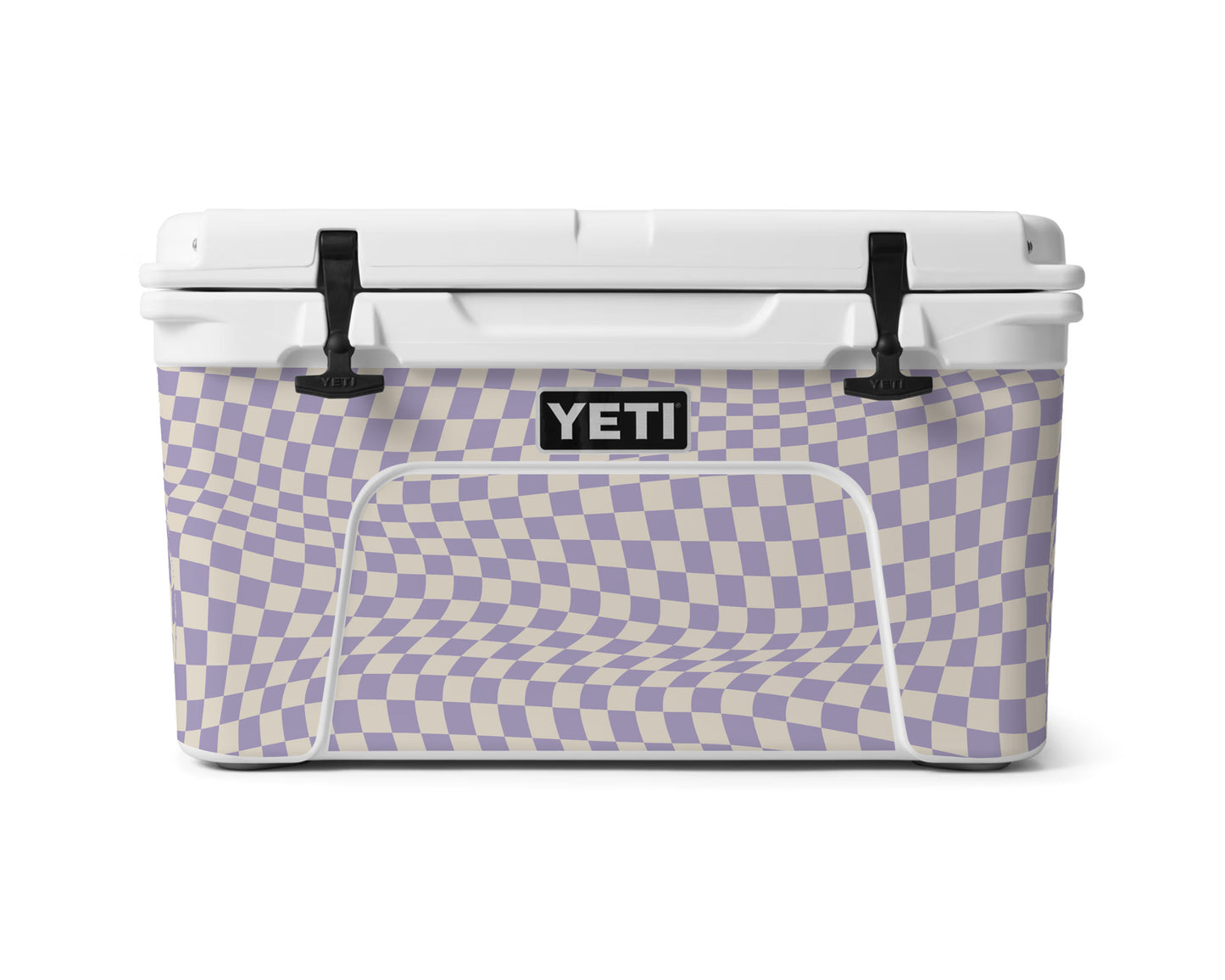YETI Full Wrap Wavy Check Lilac