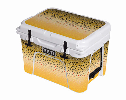 YETI 35 Full Wrap Brown Trout