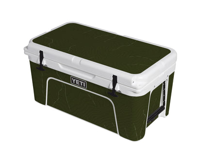 YETI 65 Full Wrap Topo Bridgers Olive