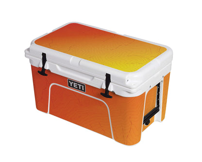 YETI 45 Full Wrap Topo Bridgers Tequila Sunrise