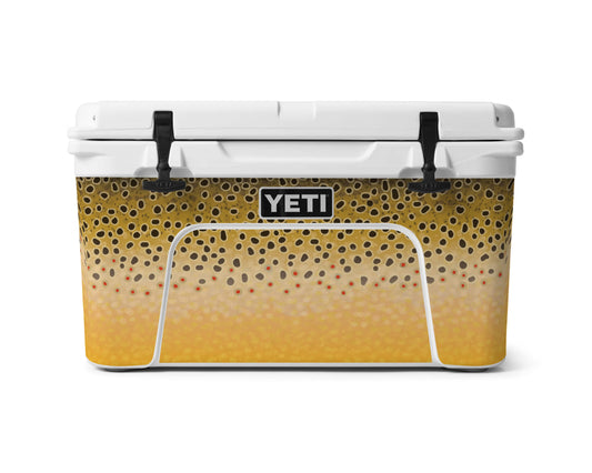 YETI 45 Full Wrap Brown Trout